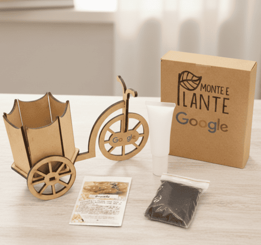 Kit Cultivo Triciclo MDF