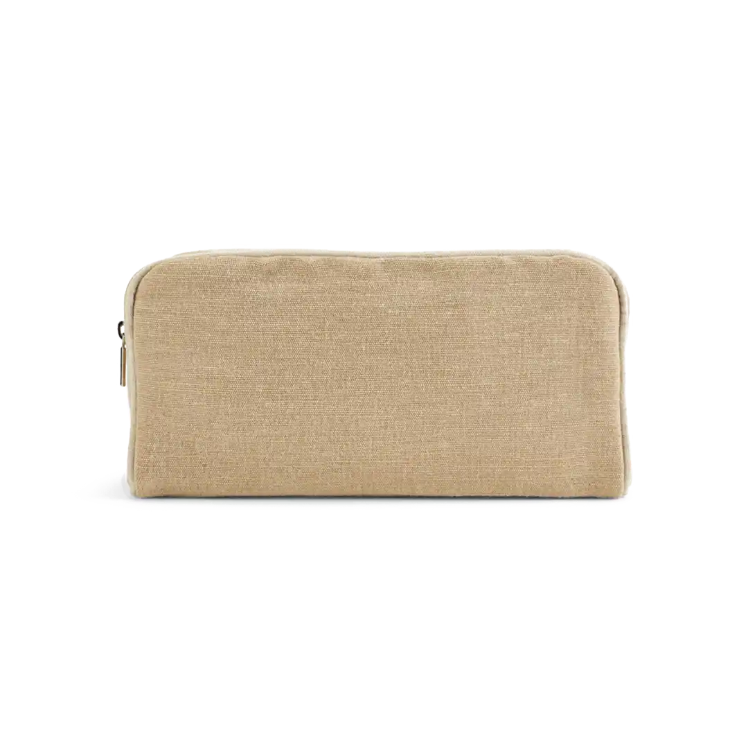 Bolsa de cosméticos em juco