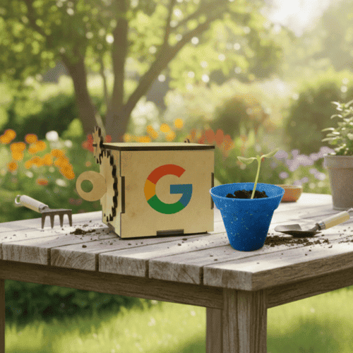 Caixa Kit Cultivo MDF