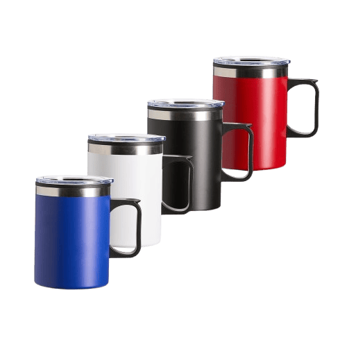 Caneca Plástica e Inox 375ml 19015
