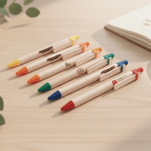 Caneta Ecológica de Papel Kraft