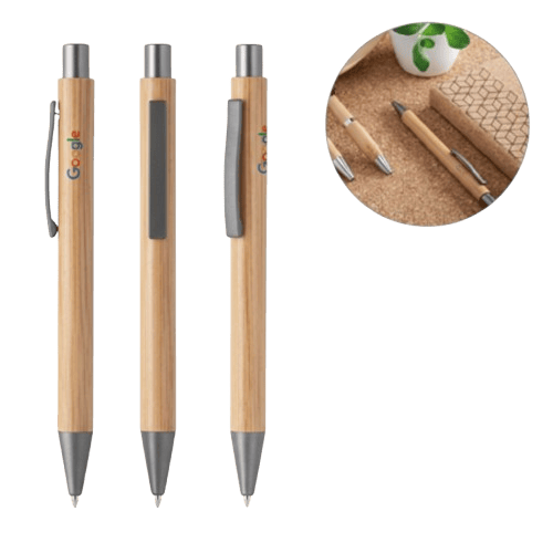 Caneta Esferográfica em Bambu Rivus