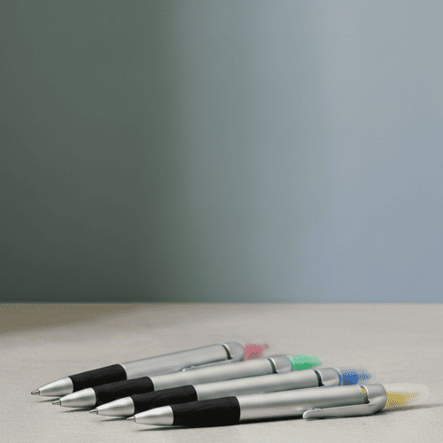 Caneta Plástica Marca Texto Lumini