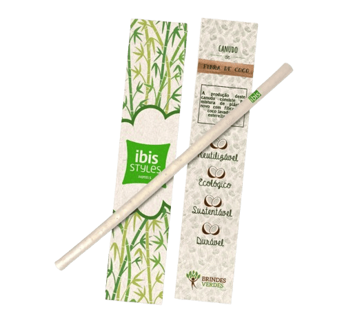 Canudo Flare Bambu Customizado