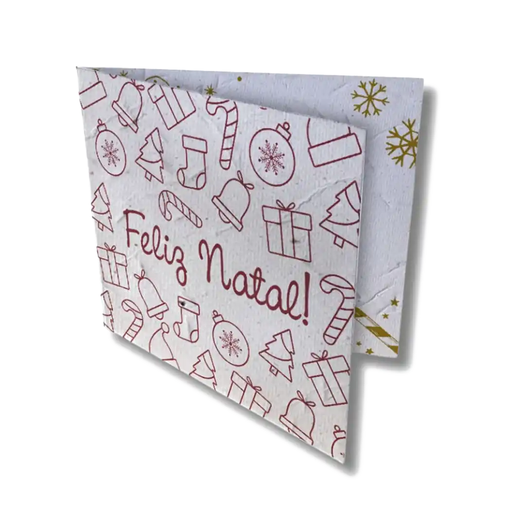 Cartão Papel Semente