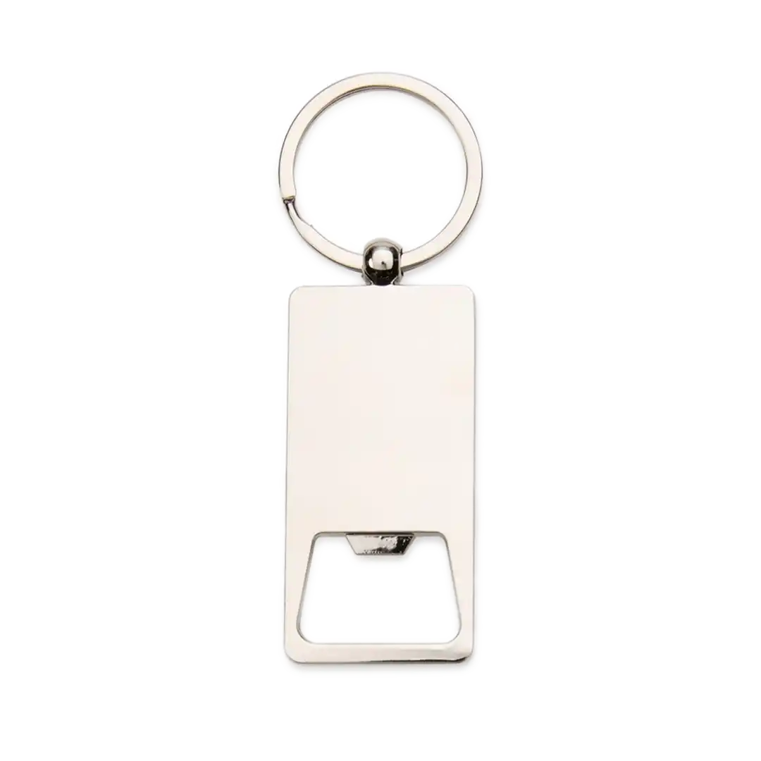 Chaveiro Abridor de Metal e Bambu