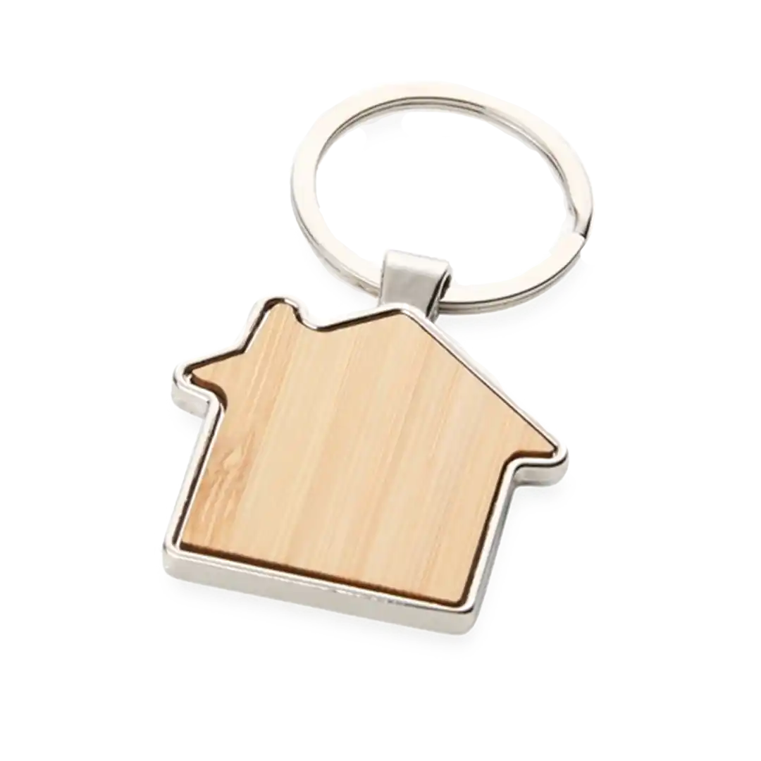 Chaveiro Metal Bambu