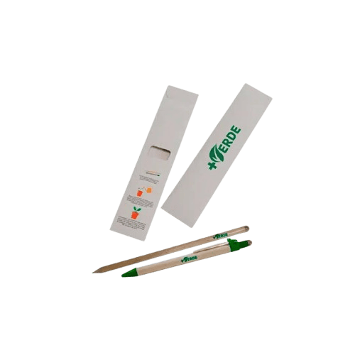 Conjunto Caneta e Lápis Gift Nirvana Semente