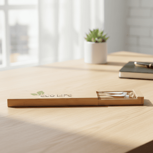 Conjunto Caneta e Lapiseira de Bambu Duo