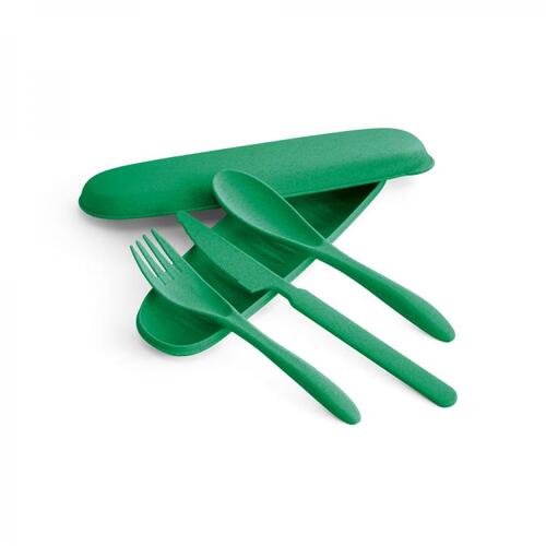 Conjunto de Talheres Fibra Natural