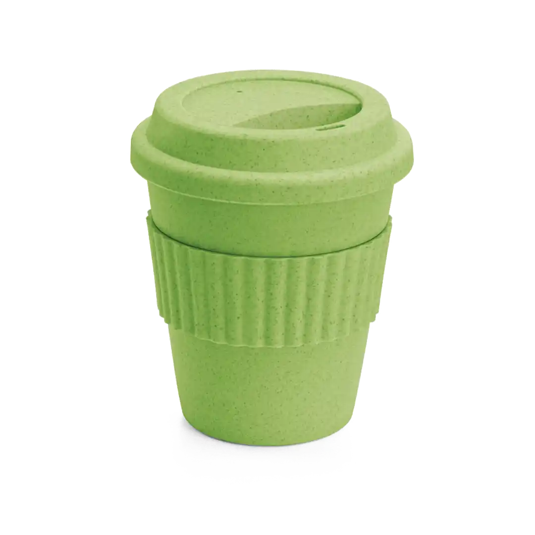 Copo de viagem em fibra de bambu