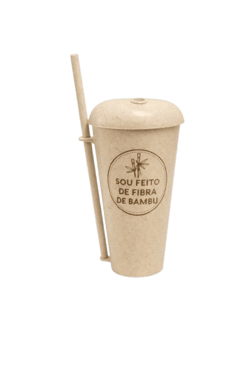 Copo Nimbus Bambu com Tampa