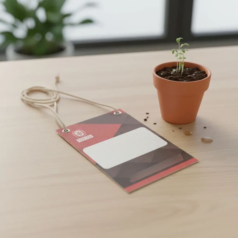 Crachá Papel Semente