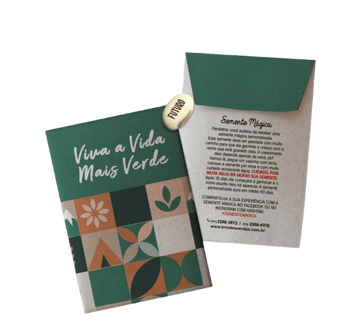 Envelope com Semente Mágica