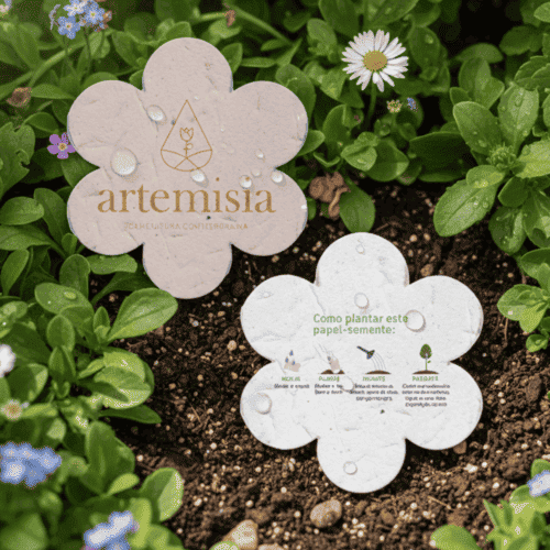 Papel Semente Flor