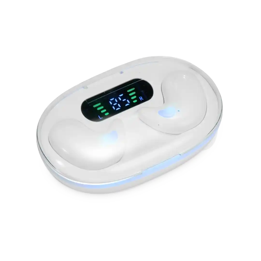 Fone de Ouvido Bluetooth com Case Carregador