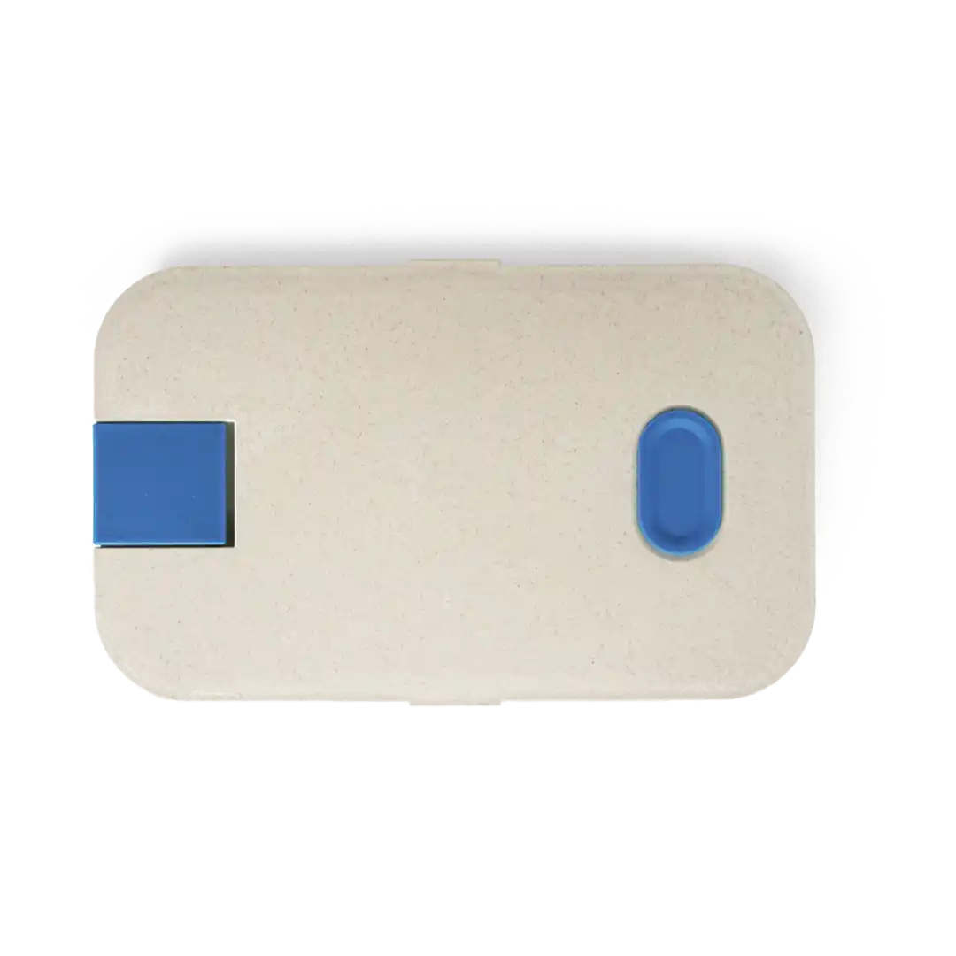 Lancheira. Marmita hermética em fibra de bambu