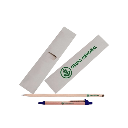 Lápis e Caneta Pioneer Envelope