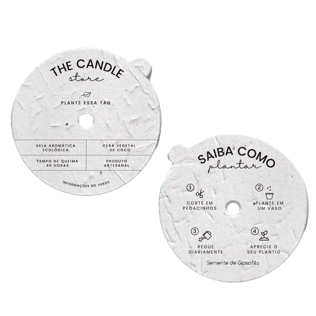 Papel semente para Vela