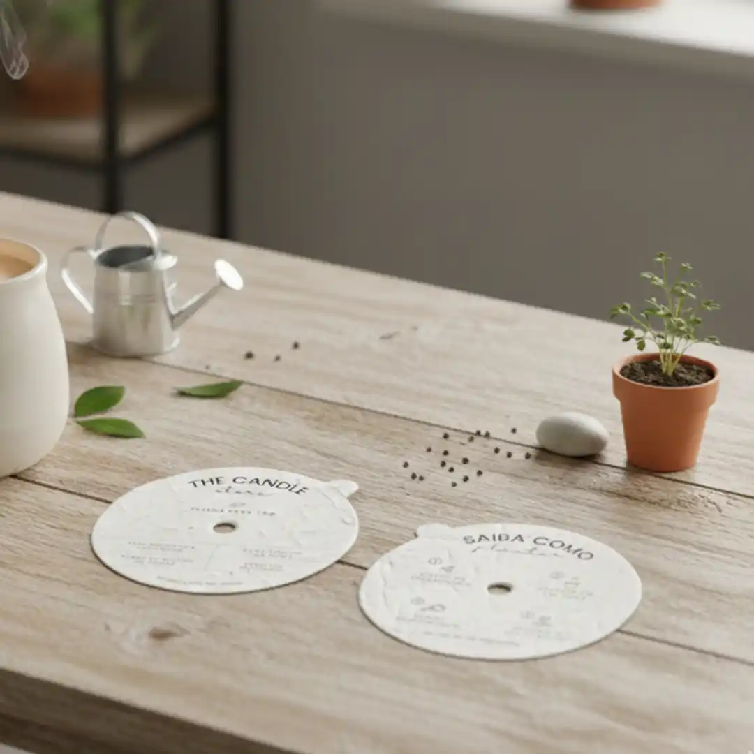 Papel semente para Vela