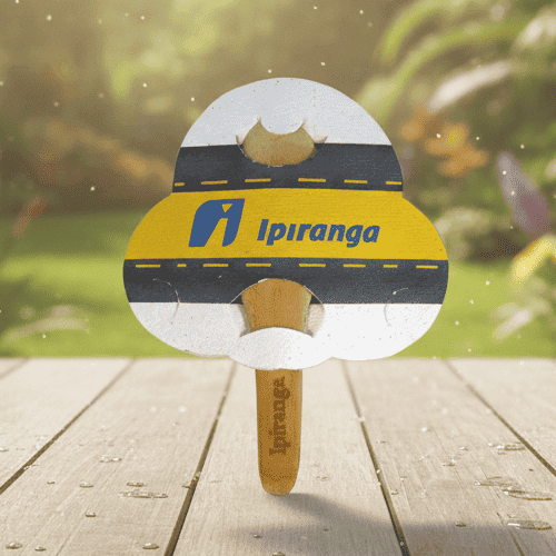 Pazinha de Bambu com papel semente