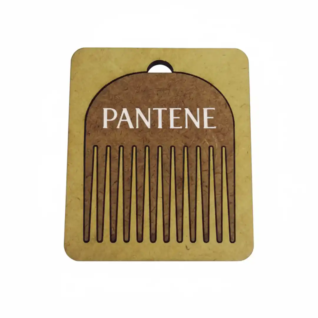 Pente com estojo de MDF