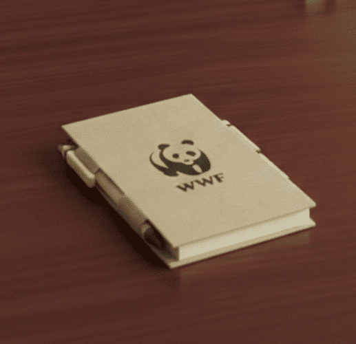 Bloco de Anotações Kraft