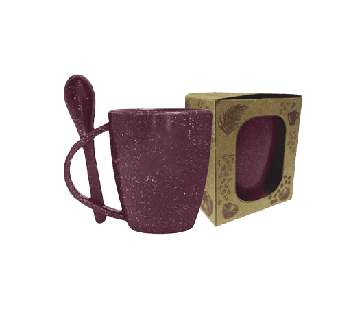 Xícara Echo Açaí Colher Unique
