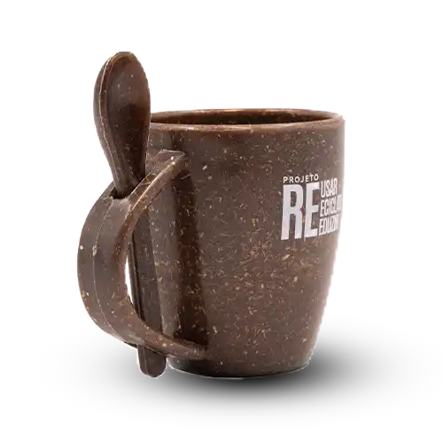 Xicara Ecológica Fibra de Coco